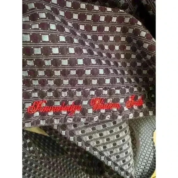 ROBERT GRAHAM Mens Dress Shirt BLUE Plaid Classic Fit Size L - Picture 4 of 7